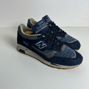 New Balance Navy and Gray Tweed 1500 Sneakers Mens 10